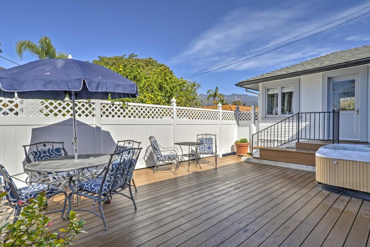 Carpinteria Apt With Hot Tub - 10 Min Walk To Beach! Екстериор снимка